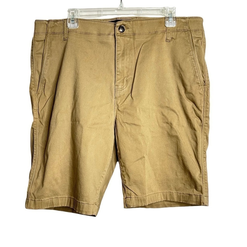 Nat Nast Brown Flat‎ Front Shorts Men’s Size W38
